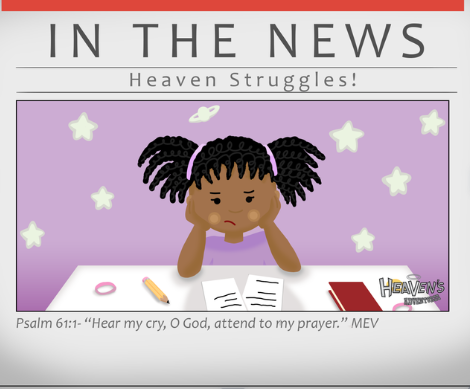 Heaven Holms thinking carefully about a struggle
